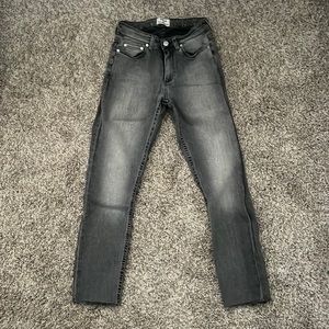 Acne Skin 5 Coal Skinny Jeans